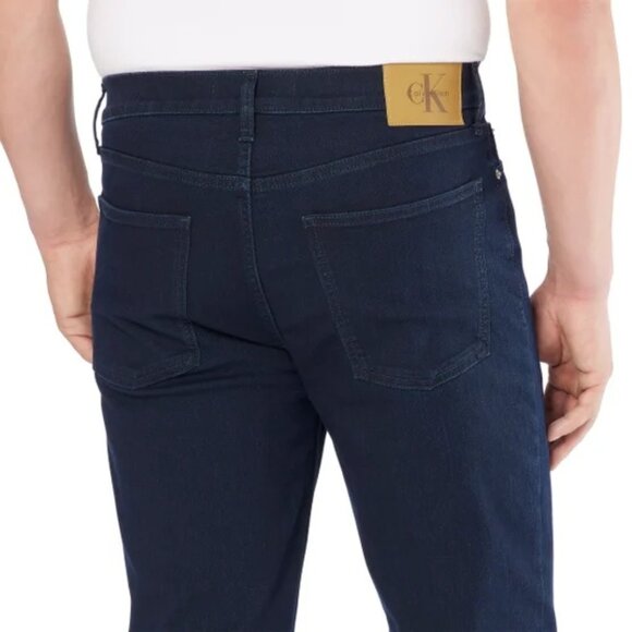 Calvin Klein Men's Denim Jean Straight Fit Stretch Denim Coin Pocket - Picture 14 of 15